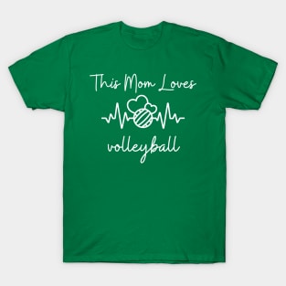 This Mom Loves Volleyball T-Shirt